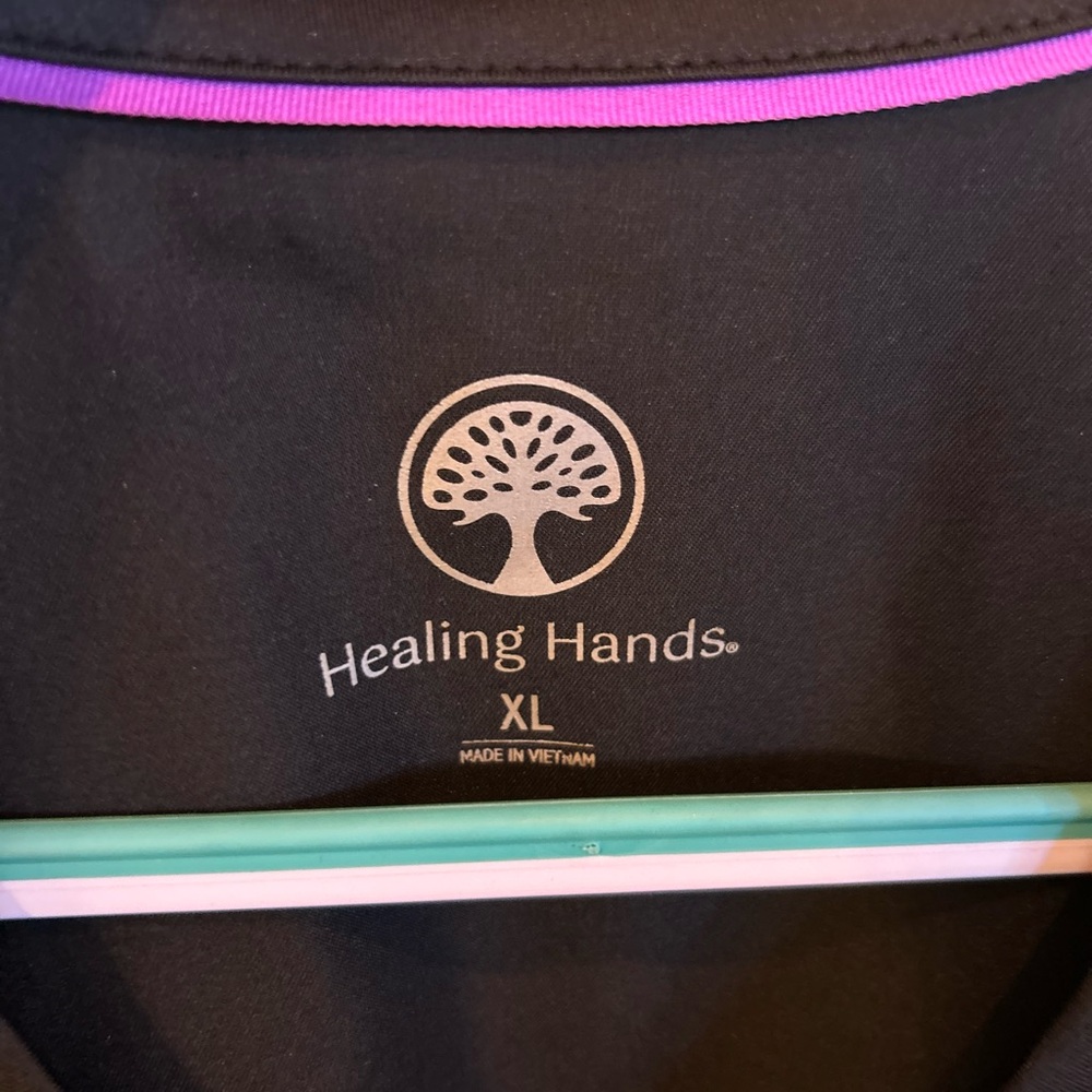 Healing Hands Purple Label Scrub Top